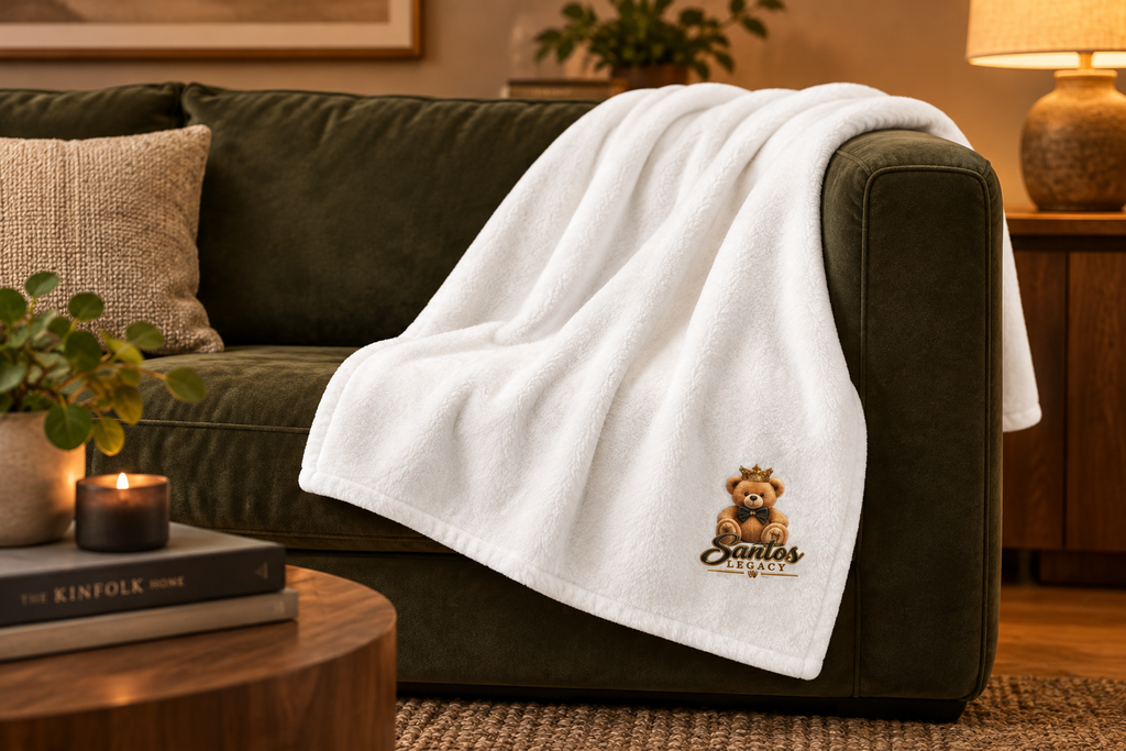 Santos Legacy™ Bear Hug Luxury Fleece blanket